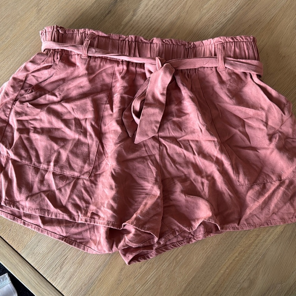 Paper bag shorts